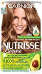Garnier Nutrisse Permanent Hair Dye, Natural-looking, hair colour result, For A