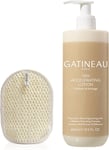 Gatineau - Tan Accelerating Lotion & Body Buffing Cloth, Enhance Natural Tanning