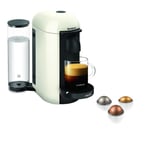 Machine a café Nespresso krups vertuo plus Blanc Ivoire Cafetiere a capsules espresso YY3916FD