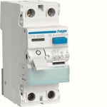 Hager CFA225R Jordfelsbrytare 2-polig, 300mA, A 25A