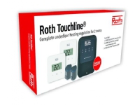 Roth Touchline®PL rumsreglering för 2 rum komplett uppsättning