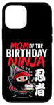 Coque pour iPhone 12 mini Maman de l'anniversaire Ninja mignon thème japonais Bday