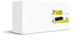 KMP Xvantage Toner Compatible avec HP 415A (W2032A), Jaune, pour HP Color Laserjet Pro M454dn, M479fnw, etc.