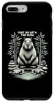 Coque pour iPhone 7 Plus/8 Plus Mignon Capybara Méditation et Yoga Zen Garden Art