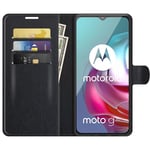 Motorola Moto G10/G20/G30 Enkelt mobilfodral, svart