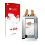 upscreen Screen Protector Film compatible with Revolution Cooking Smart Toaster - 9H Glass Protection, Extreme Scratch Resistant