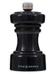 Pepper Gloss Hoxton Cole&Mason Home Kitchen Kitchen Tools Grinders Salt & Pepper Shakers Black Cole & Mason