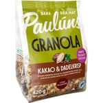 Paulúns Granola Kakao & Dadelkrisp 420g