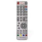 Genuine SHWRMC0116 Remote for Sharp Aquos RF Smart TV w NETFLIX YouTube Buttons