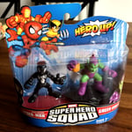Super Hero Squad - SPIDER-MAN & GREEN GOBLIN 2" Figure Set Marvel 2009 ** NEW **