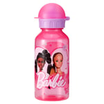 Barbie Kids Childrens 370ml Reusable Water Bottle Travel School, BPA Free