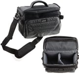 Navitech Grey Shoulder Camera Bag Compatible With Sony RX10 IV | Advanced Premium Compact Camera