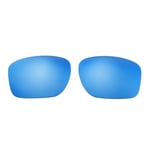 New Walleva Ice Blue Polarized Replacement Lenses For Oakley Sliver Sunglasses