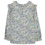 Tartine et Chocolat Blommig blus Celadon | Grön | 4 years