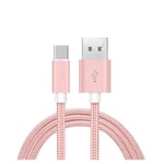 Cable de charge résistant Type C 3 Mètres chargeur pour Nintendo Switch Lite 5.5" Couleur Rose - Marque Yuan Yuan