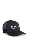 Logo Twill Trucker Cap Accessories Headwear Caps Navy Ralph Lauren Golf