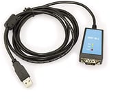 KALEA-INFORMATIQUE Convertisseur USB vers série COM RS232 avec Chipset FTDI FT232. Cordon 1.8M avec Protection magnétique