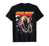 Star Wars Vintage Angry Darth Vader Collage Poster T-Shirt