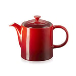 Le Creuset Grand Teapot, Stoneware, 1.3 litres, Serves 4 cups, Cerise, 80703130600003