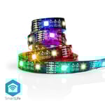 SmartLife LED-Remsa | Bluetooth | RGB / Varm Vit | SMD | 2.00 m | IP20 | 2700 K | 380 lm | Android / IOS