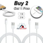 Genuine iPhone Charger Fast For Apple Cable USB Lead 6 7 8 X XS XR 11 Pro Max