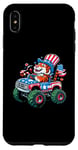 iPhone XS Max Patriotic Tiger 4th July Monster Truck American Case