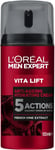 LOral Men Expert Vita Lift 5 Anti Ageing Actions Pro-Retinol amp Peppermint Mois