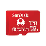 SanDisk MicroSDXC UHS-I card for NintendoSwitch, 18 GB, 90/100 MB/s, U3, 15x11x1
