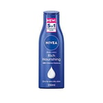 NEW NIVEA Rich Nourishing Body Lotion (250ml), NIVEA Moisturiser for Dry Skin