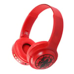 Marvel Iron Man Casque Bluetooth Over-Ear Casque stéréo sans fil Cartoon Spiderman Iron Man Capitaine avec Mic-Spiderman