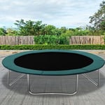 EINFEBEN Coussin de sécurité de trampoline de remplacement, Rechange amovible,résistant aux rayons UV,anti-déchirure, Vert,diamètre 305cm - Vert