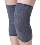 Stretchy Knee Sleeves Non-slip Compression Knee Support Thermal Leg Warmers Wool Knee Pads Brace Band Joint Pain & Arthritis Relief Knee Wraps Best for Yoga, Running, Training, Cycling, Walking, Sleep