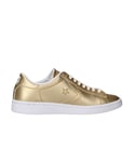 Converse Pro Womens Gold Trainers Leather - Size UK 3