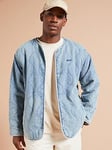 Levi's Abbotts Reversible Fleece Jacket - Blue, Blue, Size M, Men