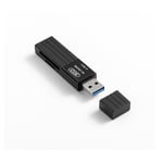 XO 2 i 1 kortläsare DK05B USB 3.0 svart - TheMobileStore Tillbehör
