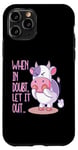 Coque pour iPhone 11 Pro When In Doubt Let It Out Funny Farting Cute Cow Pet
