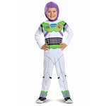 Disney Officiel Toy Story Classic Deguisement Buzz Leclair Enfant, Deguisement Astronaute Enfant Costume Buzz L'éclair, Déguisement Toy Story Enfant Garçon Carnaval Mardi Gras Halloween Anniversaire M