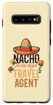 Coque pour Galaxy S10+ Nacho Agent de voyage moyen Cinco De Mayo