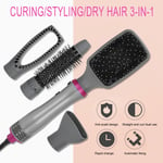 VGR Anion Hot Air Dryer Brush Comb Electric Hair Straightener Curler Comb GSA