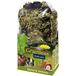 Grainless Plus kummin og Løvetann 100 g - Smådyr - Fôr & høy til smådyr - Høy & urter til smådyr - JR FARM