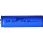 Star Trading Laddbart Batteri 18650 3,7 V 2200 mAh Li-ion batteri 3,7V 2200mAh 478-05