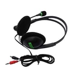 Dcolor 3.5MM Audio Headset Computer Headsets with 270 Degree Boom Mic Suitable for Desktop Computers
