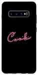 Coque pour Galaxy S10+ Cook Chef Hobby Yummi Food Kitchen