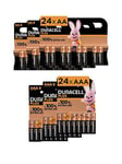 Duracell Aa + Aaa 48 Pack Batteries