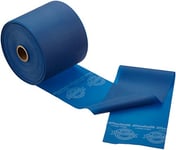 TheraBand Latex Free Resistance Band, 22.9 m Long, Dispenser Pack, Blue, Progressive Resistance for Strength Training and Rehab Exercises, Work Out at Home or in Gym or Clinic, Physical Therapy