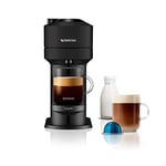 Nespresso Vertuo Next Automatic Pod Coffee Machine for Americano, Decaf, Espresso by Magimix in Matt Black [Amazon Exclusive]