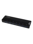 7-Port USB 3.0 Hub plus Dedicated Charging Ports USB hub - 7 ports - Sort