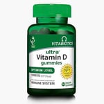Vitabiotics Ultra Vegan Vitamin D Gummies 1000IU Optimum Level-50 Gummies