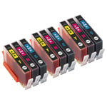 9 C/M/Y Ink Cartridges for HP Photosmart 5510 5510e 5512 5514 5515 5520 5522