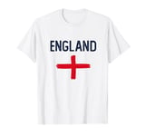 ENGLAND with English Flag. Women, Men, Girls & Boys England T-Shirt